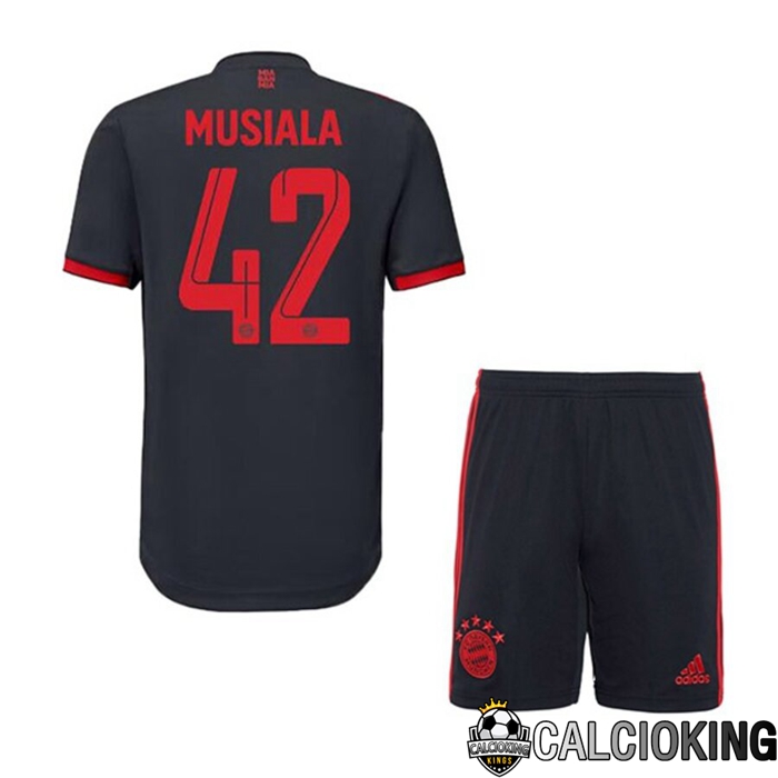 Comprare Maglia Calcio 2024 2025 2026 Personalizzazione,Tuta Da Calcio,Maglie De Calcio Retro Online | Maglia Calcio Bayern Monaco (MUSIALA 42) Bambino Terza 2022/2023