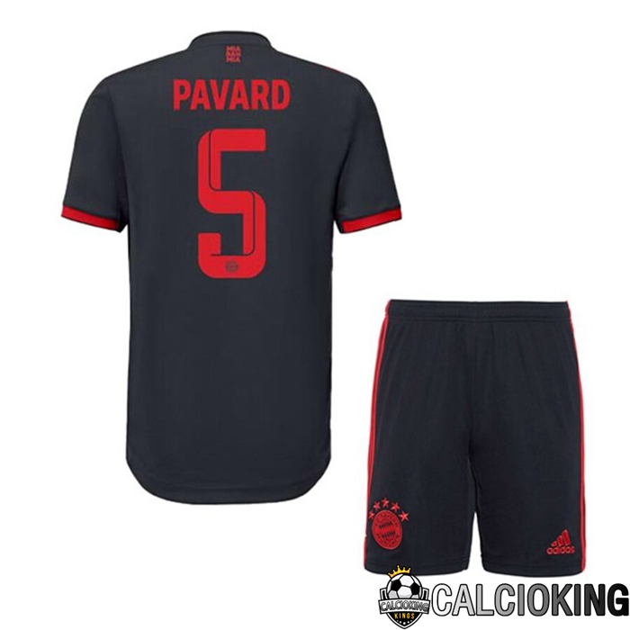 Comprare Maglia Calcio 2024 2025 2026 Personalizzazione,Tuta Da Calcio,Maglie De Calcio Retro Online | Maglia Calcio Bayern Monaco (PAVARD 5) Bambino Terza 2022/2023