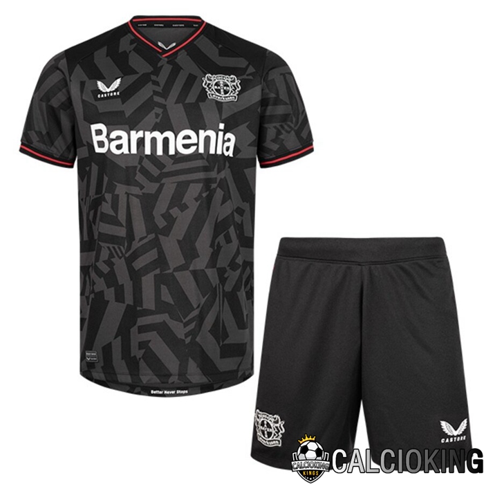 Comprare Maglia Calcio 2024 2025 2026 Personalizzazione,Tuta Da Calcio,Maglie De Calcio Retro Online | Maglia Calcio Bayer 04 Leverkusen Bambino Seconda 2022/2023