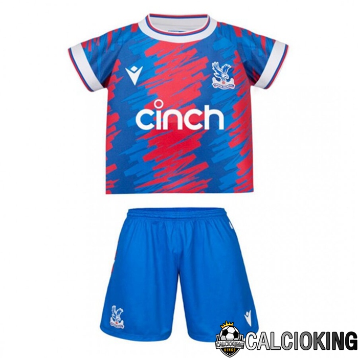 Comprare Maglia Calcio 2024 2025 2026 Personalizzazione,Tuta Da Calcio,Maglie De Calcio Retro Online | Maglia Calcio Crystal Palace Bambino Prima 2022/2023