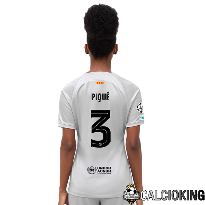 Comprare Maglia Calcio 2024 2025 2026 Personalizzazione,Tuta Da Calcio,Maglie De Calcio Retro Online | Maglia Calcio FC Barcellona (Piqué 3) Donna Terza 2022/2023