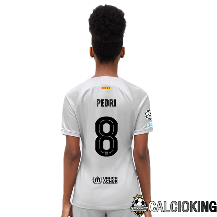 Comprare Maglia Calcio 2024 2025 2026 Personalizzazione,Tuta Da Calcio,Maglie De Calcio Retro Online | Maglia Calcio FC Barcellona (Pedri 8) Donna Terza 2022/2023