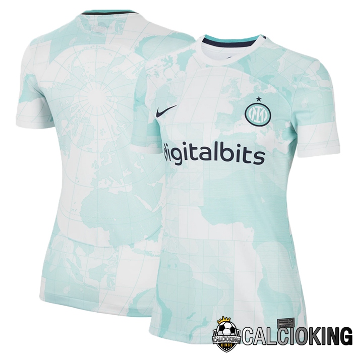Comprare Maglia Calcio 2024 2025 2026 Personalizzazione,Tuta Da Calcio,Maglie De Calcio Retro Online | Maglia Calcio Inter Milan Donna Seconda 2022/2023