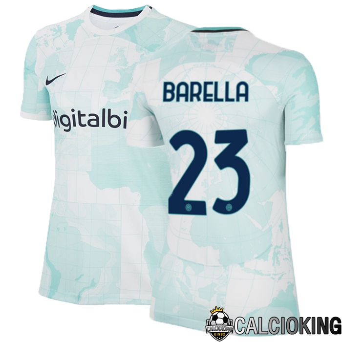 Comprare Maglia Calcio 2024 2025 2026 Personalizzazione,Tuta Da Calcio,Maglie De Calcio Retro Online | Maglia Calcio Inter Milan (Barella 23) Donna Seconda 2022/2023