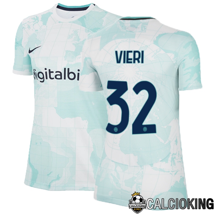 Comprare Maglia Calcio 2024 2025 2026 Personalizzazione,Tuta Da Calcio,Maglie De Calcio Retro Online | Maglia Calcio Inter Milan (Vieri 32) Donna Seconda 2022/2023