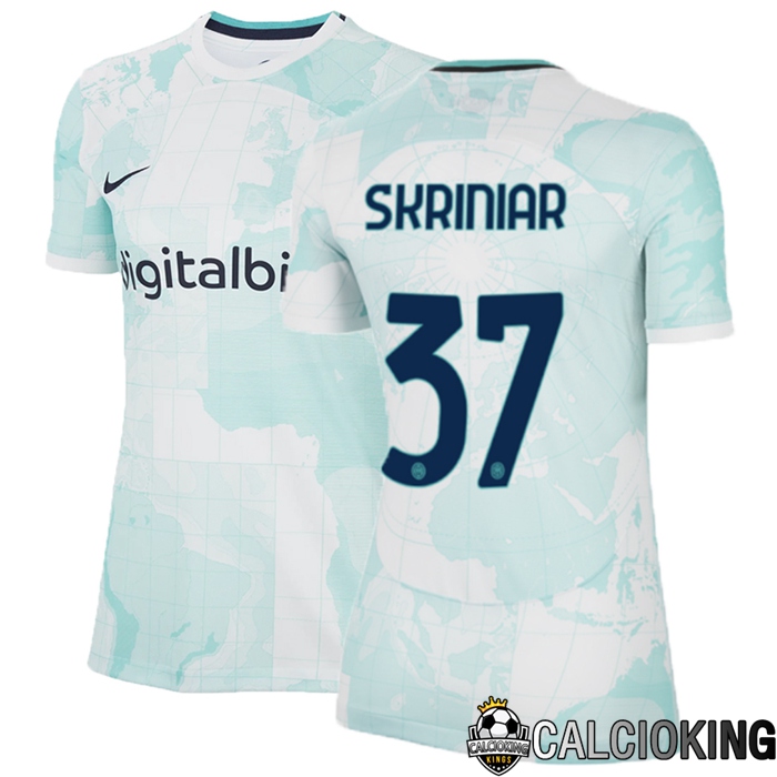Comprare Maglia Calcio 2024 2025 2026 Personalizzazione,Tuta Da Calcio,Maglie De Calcio Retro Online | Maglia Calcio Inter Milan (Skriniar 37) Donna Seconda 2022/2023