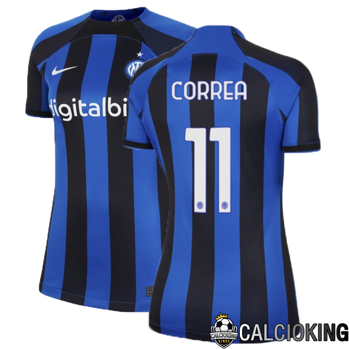 Comprare Maglia Calcio 2024 2025 2026 Personalizzazione,Tuta Da Calcio,Maglie De Calcio Retro Online | Maglia Calcio Inter Milan (Correr 11) Donna Prima 2022/2023
