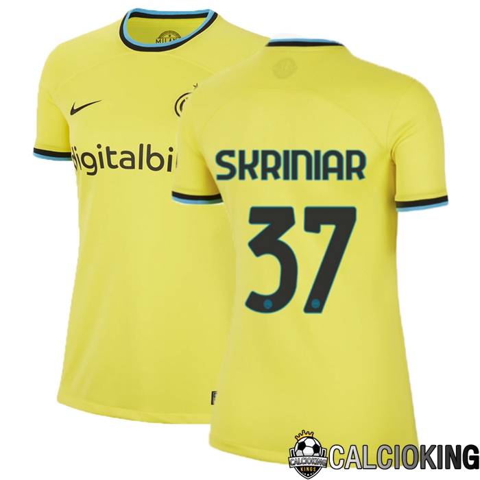 Comprare Maglia Calcio 2024 2025 2026 Personalizzazione,Tuta Da Calcio,Maglie De Calcio Retro Online | Maglia Calcio Inter Milan (Skriniar 37) Donna Terza 2022/2023