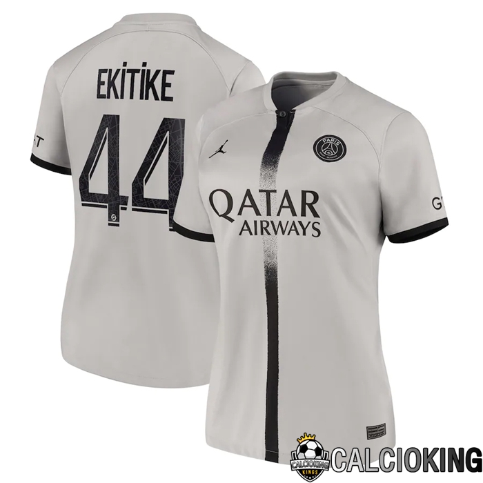 Comprare Maglia Calcio 2024 2025 2026 Personalizzazione,Tuta Da Calcio,Maglie De Calcio Retro Online | Maglia Calcio Paris Saint Germain (Ekitike 44) Donna Seconda 2022/2023