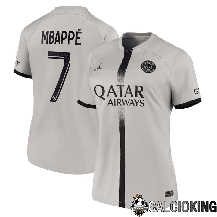 Comprare Maglia Calcio 2024 2025 2026 Personalizzazione,Tuta Da Calcio,Maglie De Calcio Retro Online | Maglia Calcio Paris Saint Germain (Mbappé 7) Donna Seconda 2022/2023