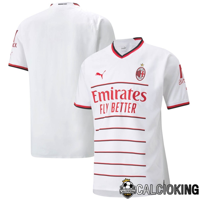 Comprare Maglia Calcio 2024 2025 2026 Personalizzazione,Tuta Da Calcio,Maglie De Calcio Retro Online | Maglia Calcio AC Milan Donna Seconda 2022/2023