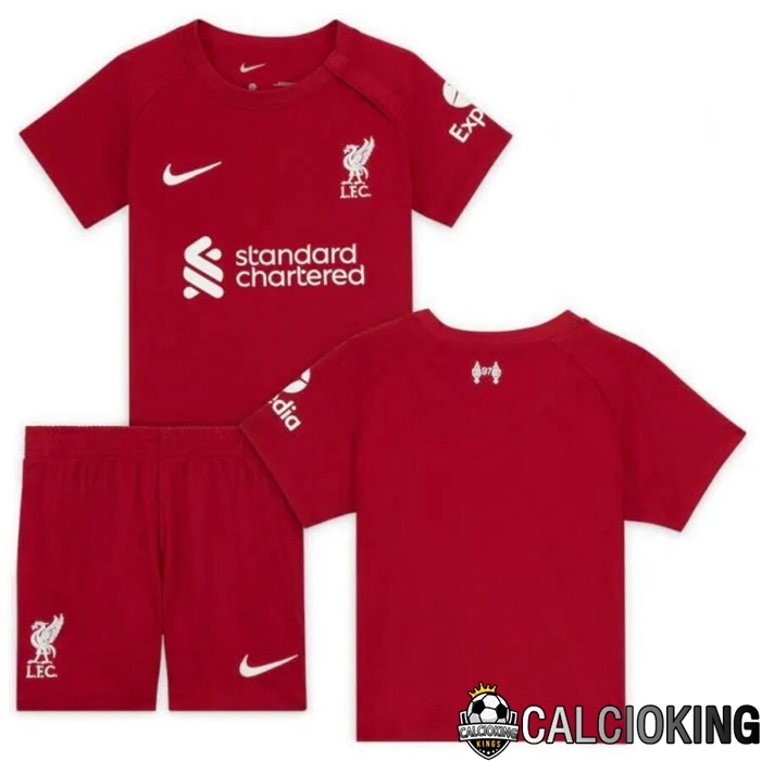 Acquistare Maglia Calcio FC Liverpool Bambino 2023 2024 2025 Basso